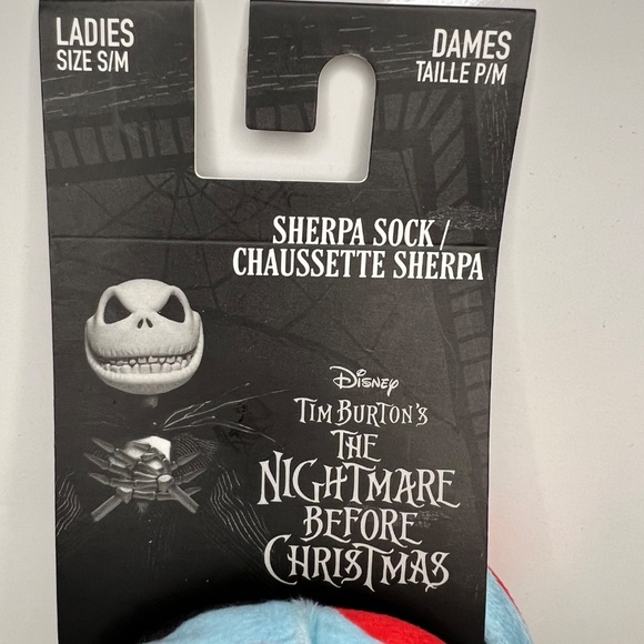 Disney Slipper Socks Nightmare Before Christmas Sally Sherpa Socks Women’s S/M - Picture 3 of 6